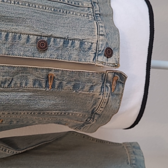 Levi Denim Jacket Girl XXL New - Picture 3 of 8